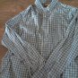 Timberland man's blue tartan long sleeve shirt size XL