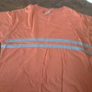 Man's orange short sleeve causal shirt size XL Man's orange short sleeve causal shirt size XL