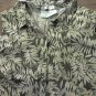 Villager woman's green palm stretch sleeveless top size PXL