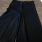 Juniors Holliday's Rule girl's black slick cropped pant size M