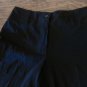 Juniors Holliday's Rule girl's black slick cropped pant size M