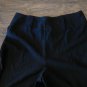 Juniors Holliday's Rule girl's black slick cropped pant size M