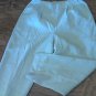 Lucia Petites woman's light green stretch slick pant size 14
