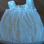 Girl's white laced sleeveless top size Large