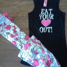 Girl's black and white pajamas size Medium Girl's black and white pajamas size Medium