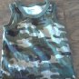 Garanimals baby boy's green camo sleeveless top size 18 mos