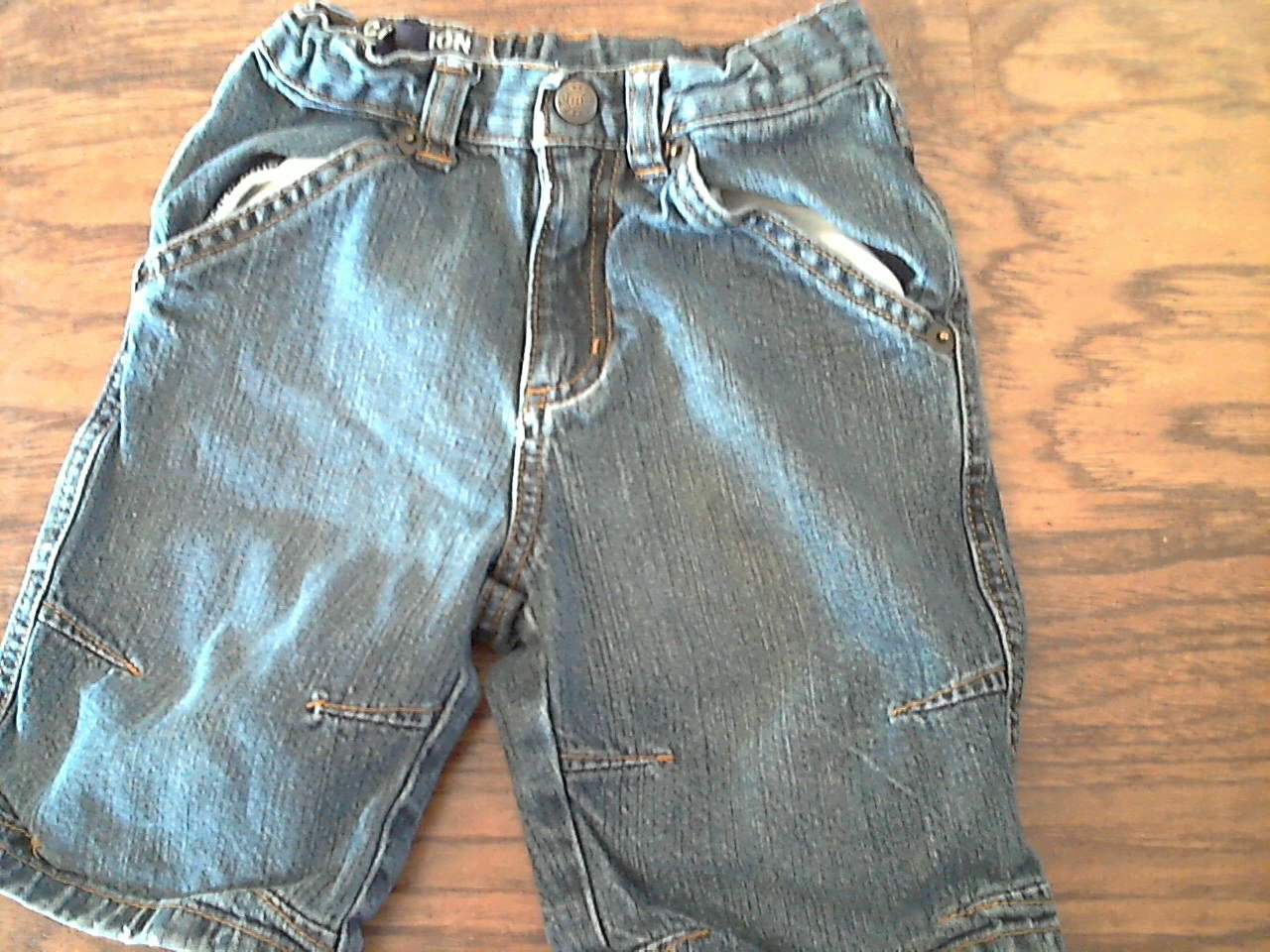 Toddler boy's blue denim pant size 3T