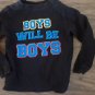 Healthtex boy's black long sleeve shirt size 3T