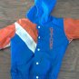 Little King boy's orange and blue long sleeve jacket size 4T