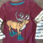 4T boy's red long sleeve shirt