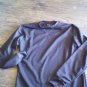 Nevada Man's Chocolate long sleeve sleepwear shirt size Medium