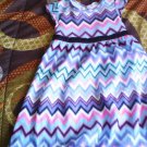 Healthtex toddler girl's geo multicolor summer dress size 4t