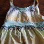 6x girls yellow string dress