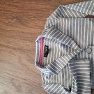 Jordache toddler girl's gray and white stripe long sleeve suit size 4t-5t