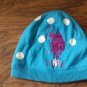 USPA toddler girl's blue hat size one size