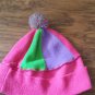 Barbie toddler girl's pink hat size 3-6 mos