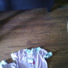 Faded Glory girls purple pajama set size 8