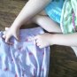 Faded Glory girls purple pajama set size 8