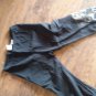 Faded Glory girls black stretch 1/2 pant size 10/12