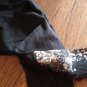 Faded Glory girls black stretch 1/2 pant size 10/12