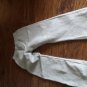 Hanes girls gray soft sweat elastic waist pant size 7/8