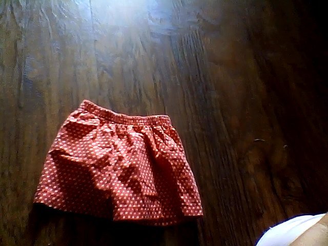 Wonder Kids girls red elastic waist short size 4t