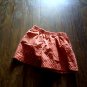 Wonder Kids girls red elastic waist short size 4t