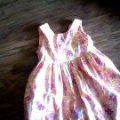Bonnie Jean girl's orange and yellow diasies sleeveless dress size 4T