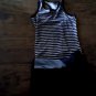 Danskin Now todddler girl's black top short set 4t-5t