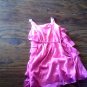 Amy Byer girl's pink sleeveless ruffle top legging size 5t