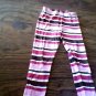 Gymboree girl's brown, red , white striped pant size 5t