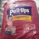 Huggies pull ups training pant learning design Girls size 3t-4t