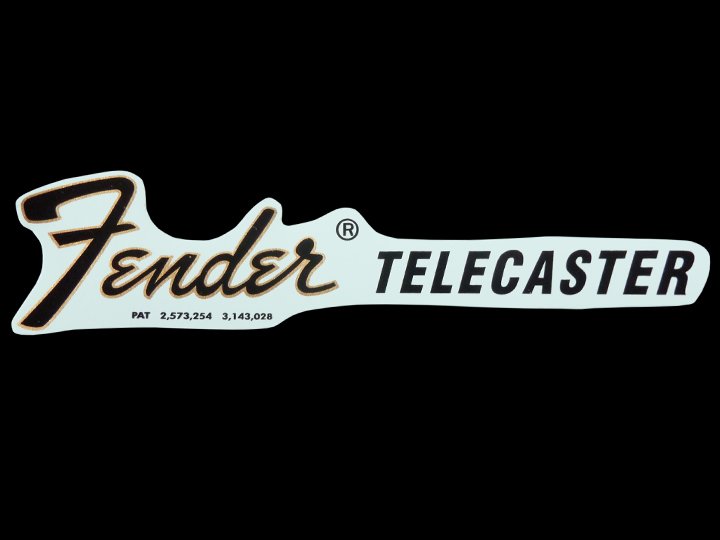 Replacement 1969 Telecaster Headstock DECAL