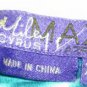 Miley Cyrus Max Azria Blue Tie Dye Cotton Tank Top Size XS Double Straps
