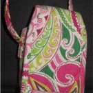 Vera Bradley "Pinwheel" Pink Paisley Cell Phone Holder - 2009 - Retired