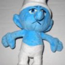 2013 SMURF Movie "Grouchy" 8" Plush Stuffed Bean Bag Character