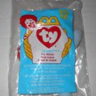1998 McDonalds Teenie Beanie Babies "Peanut" Blue Elephant New In Package