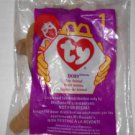 1998 McDonalds TY Teenie Beanie Babies #1 "Toby" Dog  New in Package