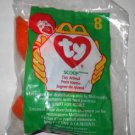 1998 McDonalds TY Teenie Beanie Babies #8 "Scoop" Pelican New in Package