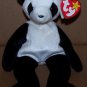 TY 1997 Beanie Baby "Fortune" Panda Bear - FREE Domestic Shipping!