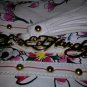Ed Hardy Large White Tote/Purse Beatrice La Dolce Vita Christian Audigier 18"
