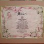 Personalized First Name Meaning Gift Breast Cancer Mother Friend Daughter