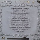 Deputy Sheriff's Prayer Personalized Gift Birthday Birthday Father's Day