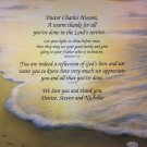 Pastor Appreciation Gift Personalized Poem Christmas Birthday Church