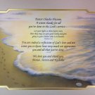 Pastor Appreciation Gift Personalized Poem Christmas Birthday Church Matted