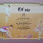 Ballerina Dancer First Name Meaning Personalized Gift Granddaughter Niece Matted