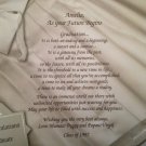 Graduation Gift High School or College Personalized Poem on Art