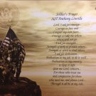Soldier's Prayer Army Military Personalized Prayers Birthday Christmas Veteran