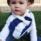 Blue Boy Scarf / Bib Super Absorbent and Stylish by Baby Forezt
