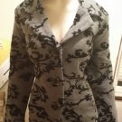 NWT **LAURA ASHLEY** Grey & Black Jacket/Size Large/Reg. $134.00!